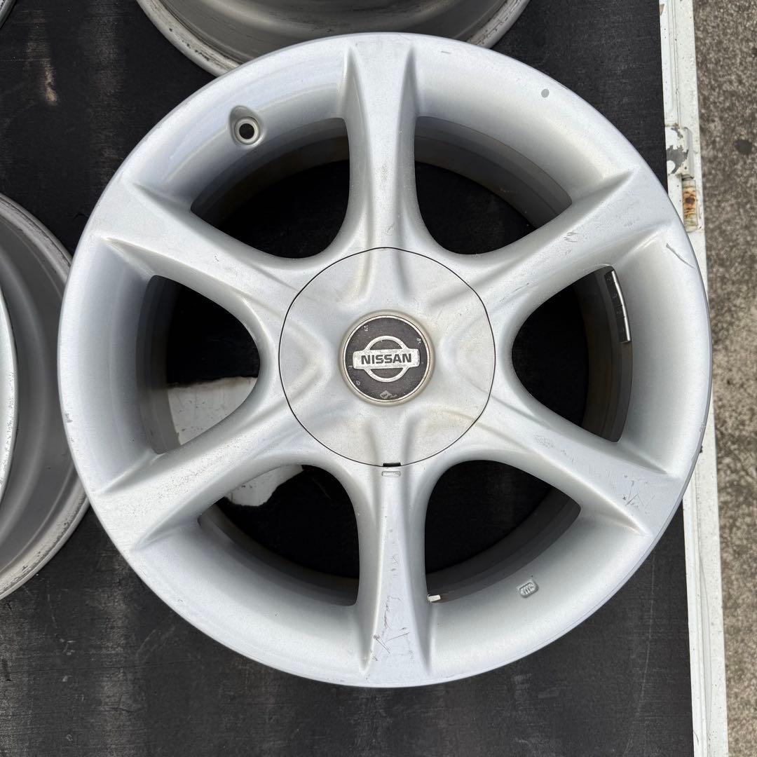 日産 ER34 スカイライン 純正ホイール 17インチ 7.5J 4本