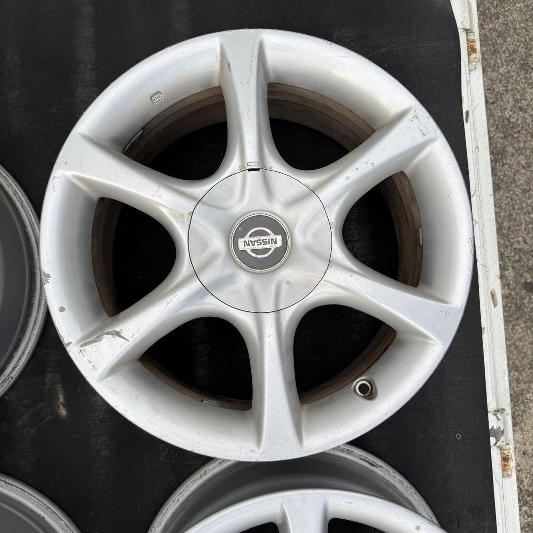 日産 ER34 スカイライン 純正ホイール 17インチ 7.5J 4本