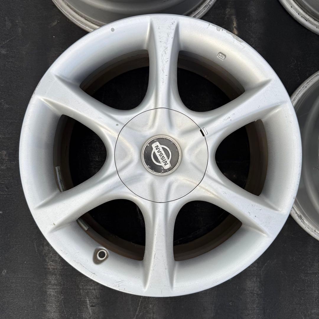 日産 ER34 スカイライン 純正ホイール 17インチ 7.5J 4本