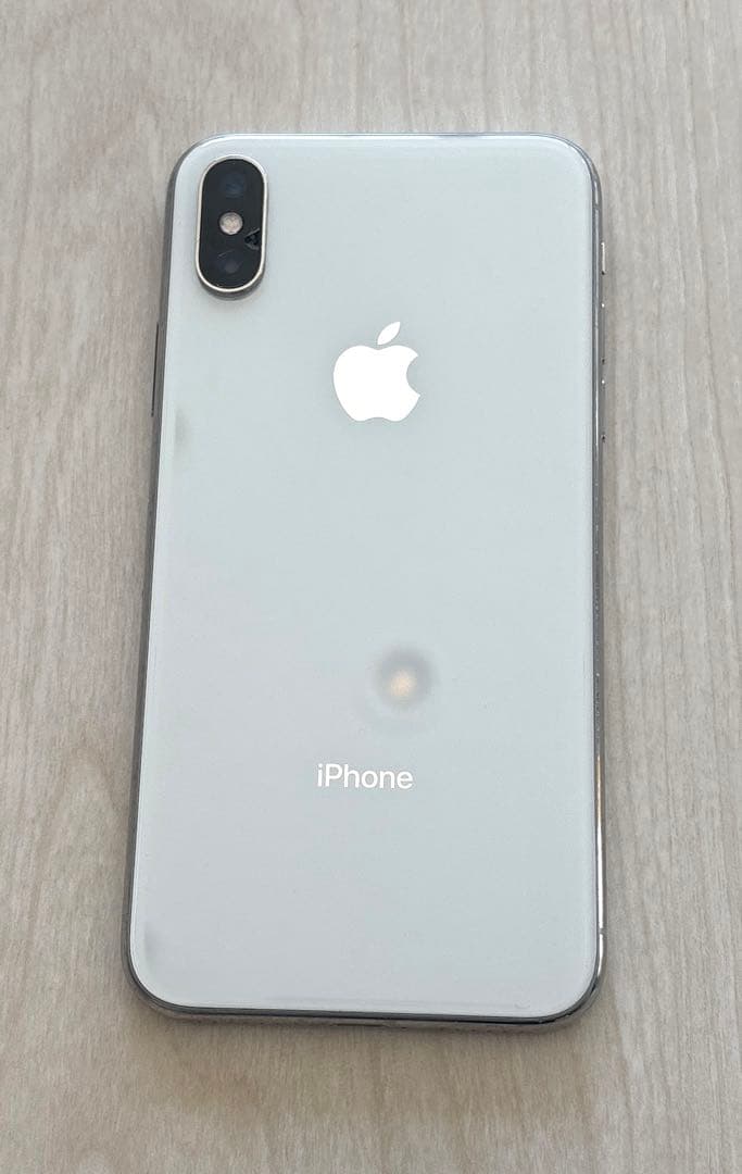 Apple iPhone X シルバー 本体　256GB バッテリー残量90%