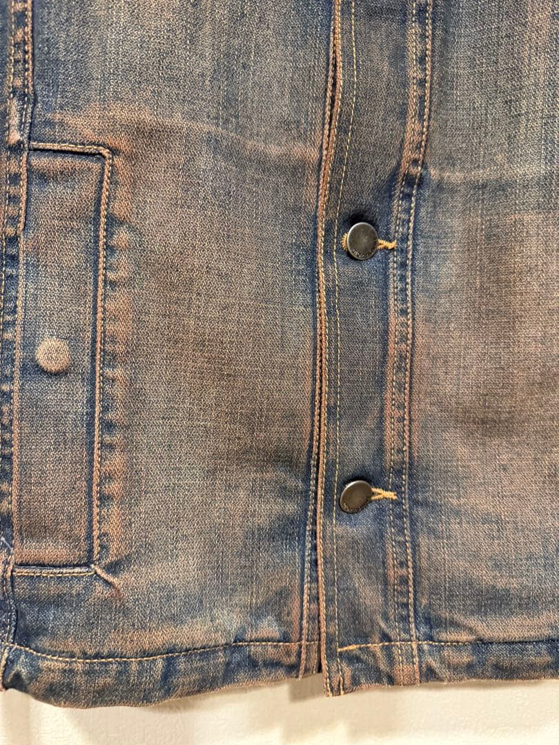 dior homme 05aw 赤錆　デニムジャケット　エディ