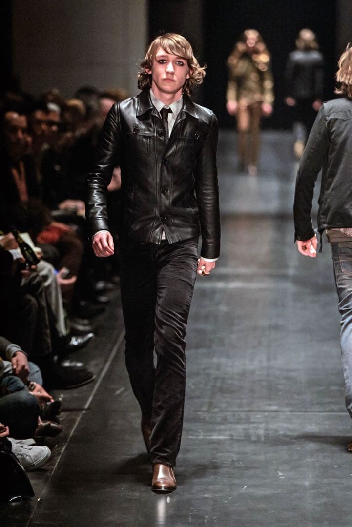 dior homme 05aw 赤錆　デニムジャケット　エディ