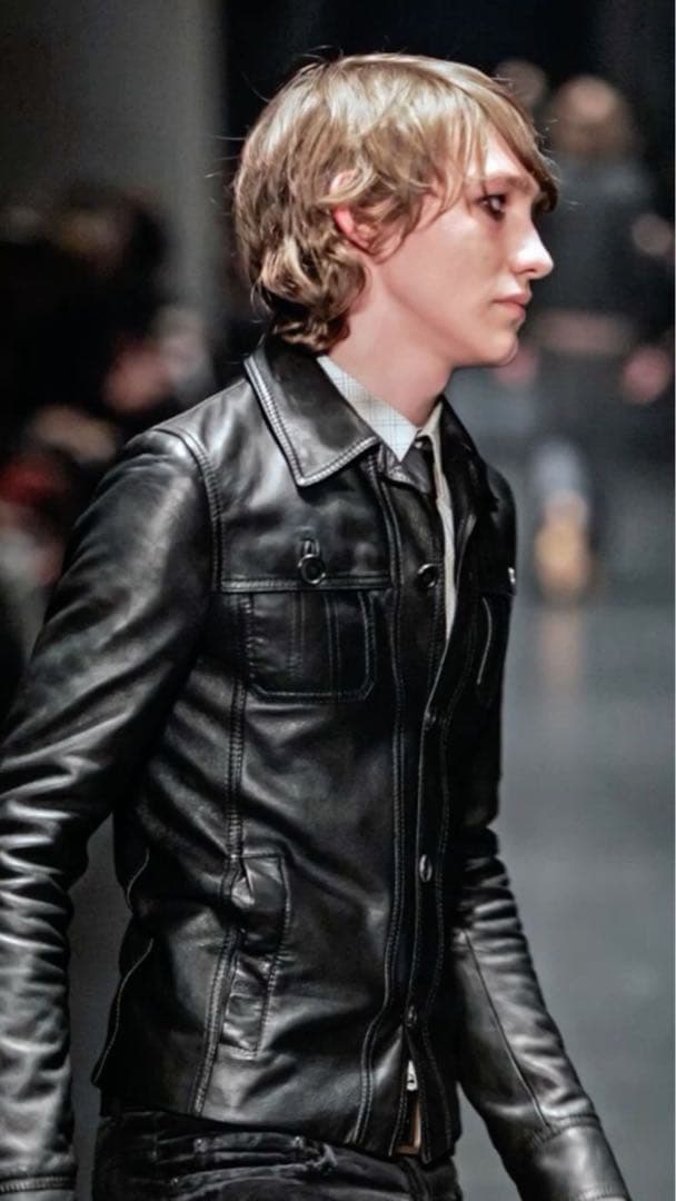 dior homme 05aw 赤錆　デニムジャケット　エディ