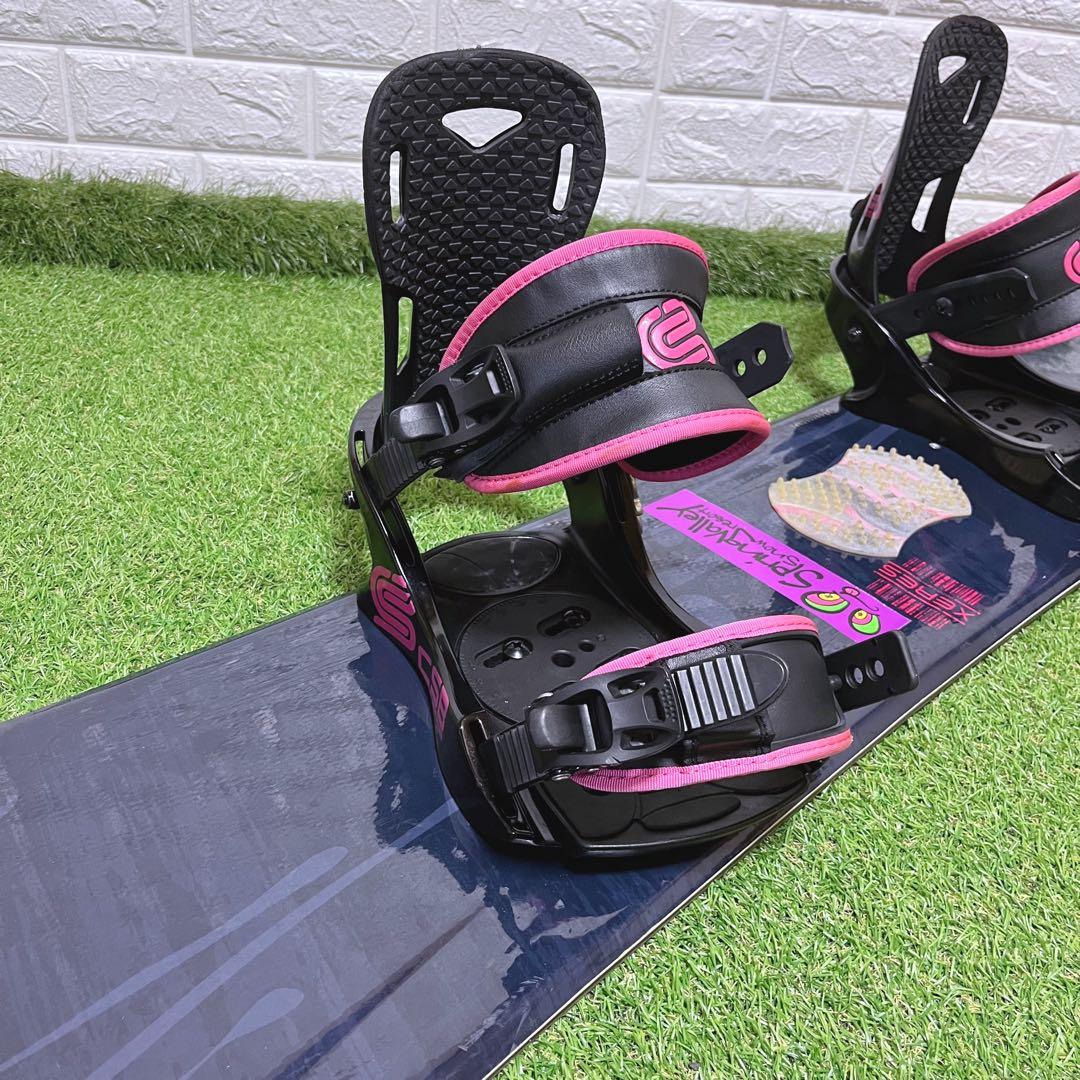 XERES スノボ CSB ビンディング 140cm レディース スノーボード