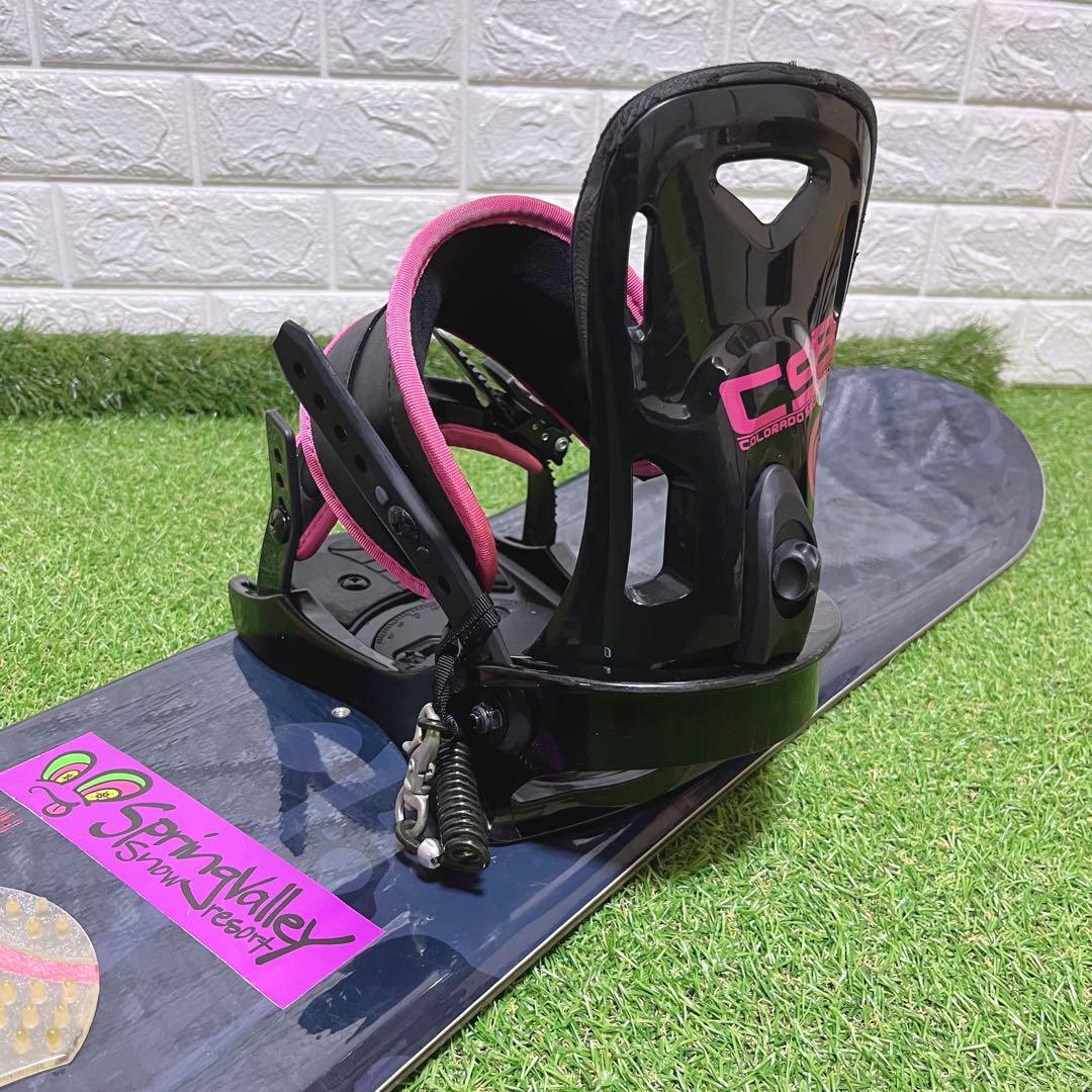 XERES スノボ CSB ビンディング 140cm レディース スノーボード