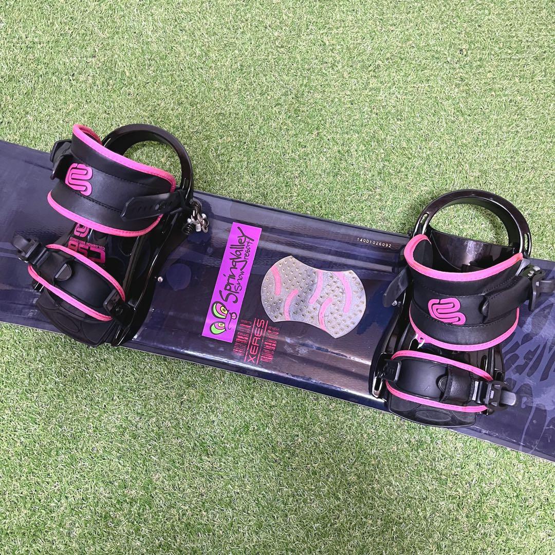 XERES スノボ CSB ビンディング 140cm レディース スノーボード