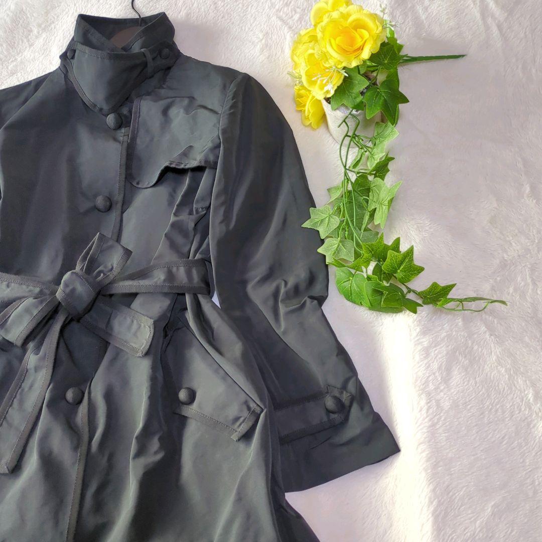 モンクレール　トレンチコート　ウエストリボン　1