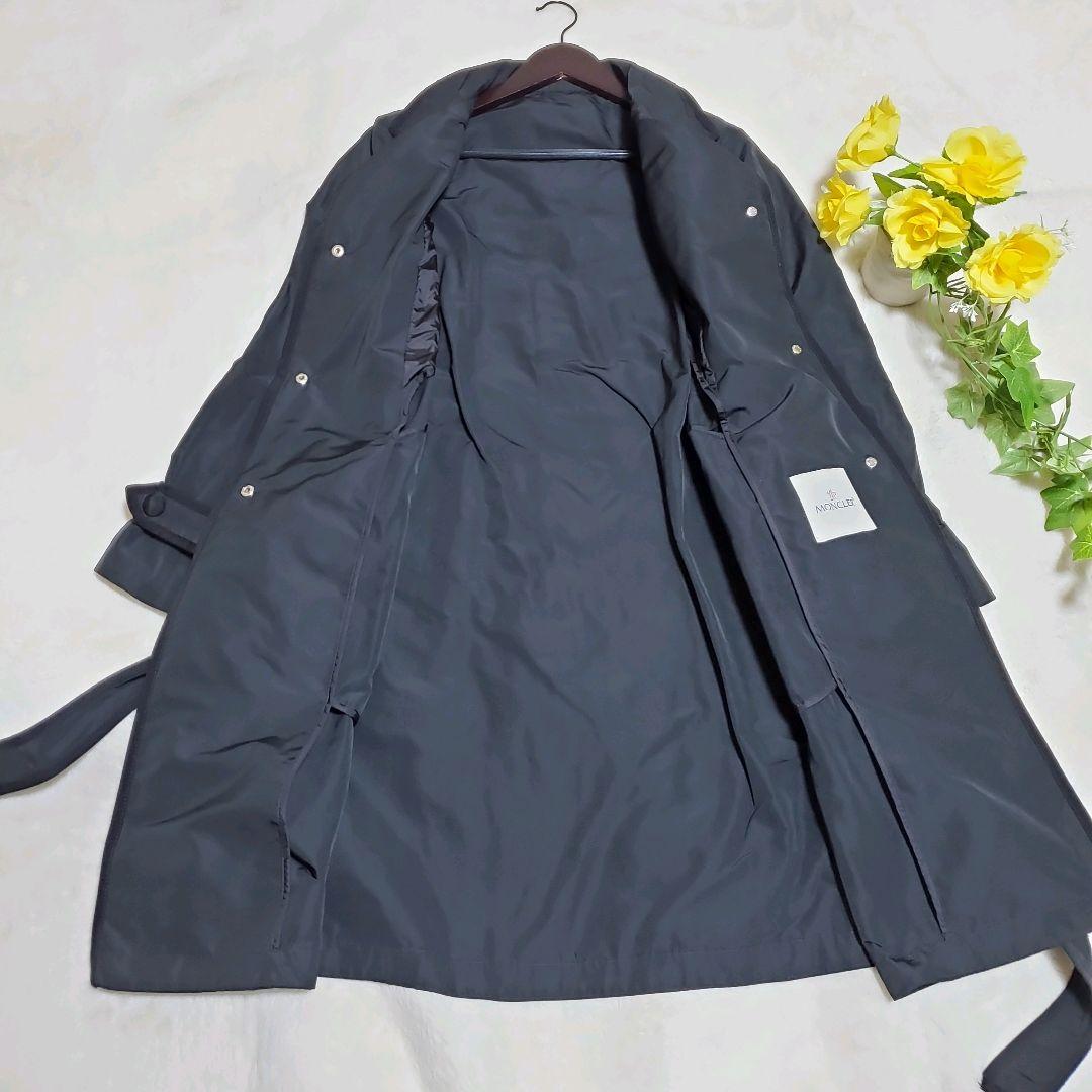 モンクレール　トレンチコート　ウエストリボン　1