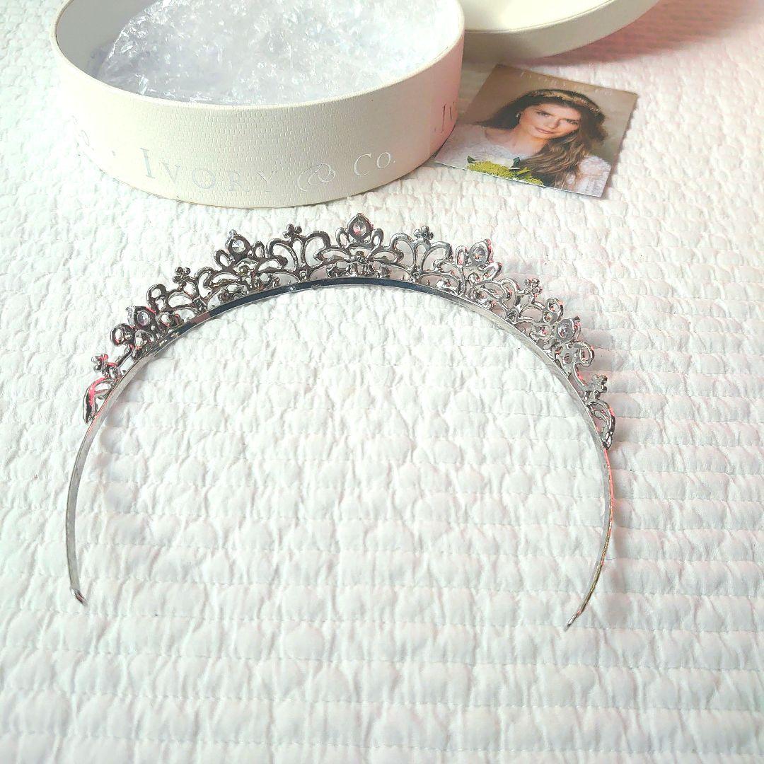 【極美品】IVORY & CO. ティアラ シルバー エリザベス