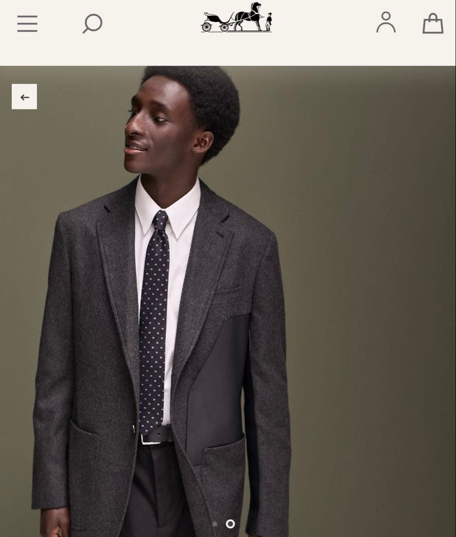 専用出品です。　　エルメス グレナディン織り 《グルナディーヌH》 新品 未使用