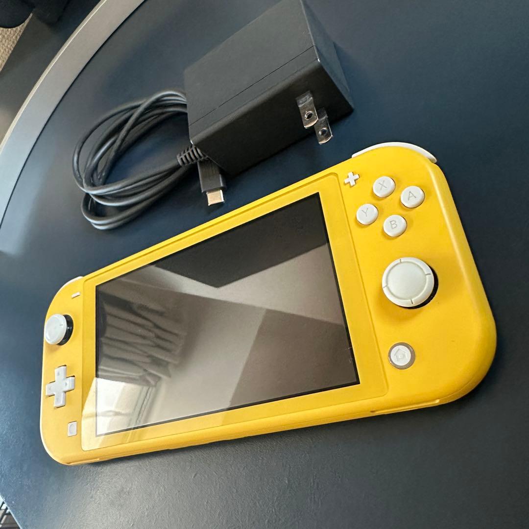 Nintendo Switch Lite イエロー 本体 充電器付き