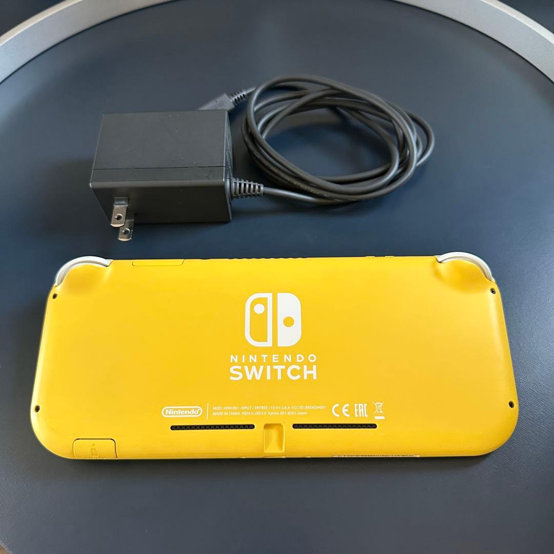 Nintendo Switch Lite イエロー 本体 充電器付き
