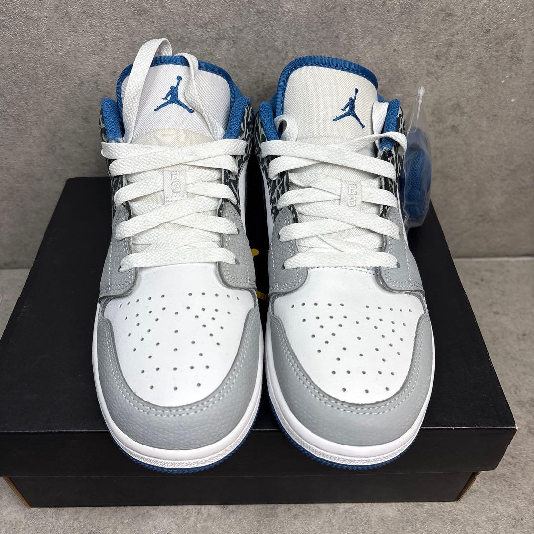 新品希少！Nike Air Jordan 1 Low True Blue