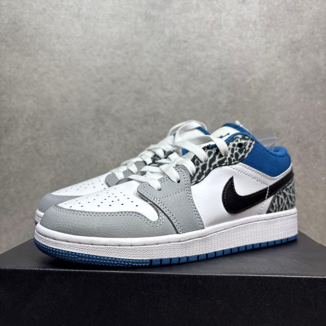 新品希少！Nike Air Jordan 1 Low True Blue