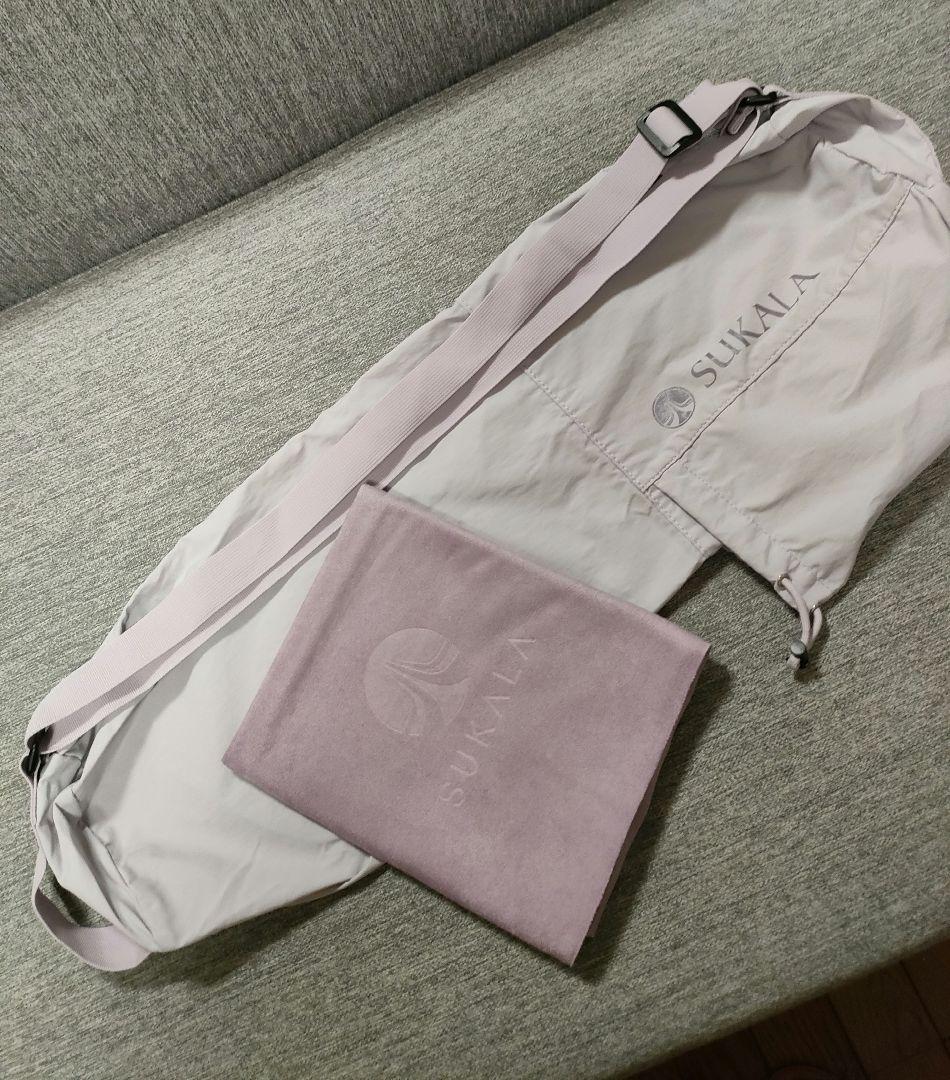 ⑪LAVA ヨガマット パープル＆SUKALAバッグ＆SUKALAラグセット