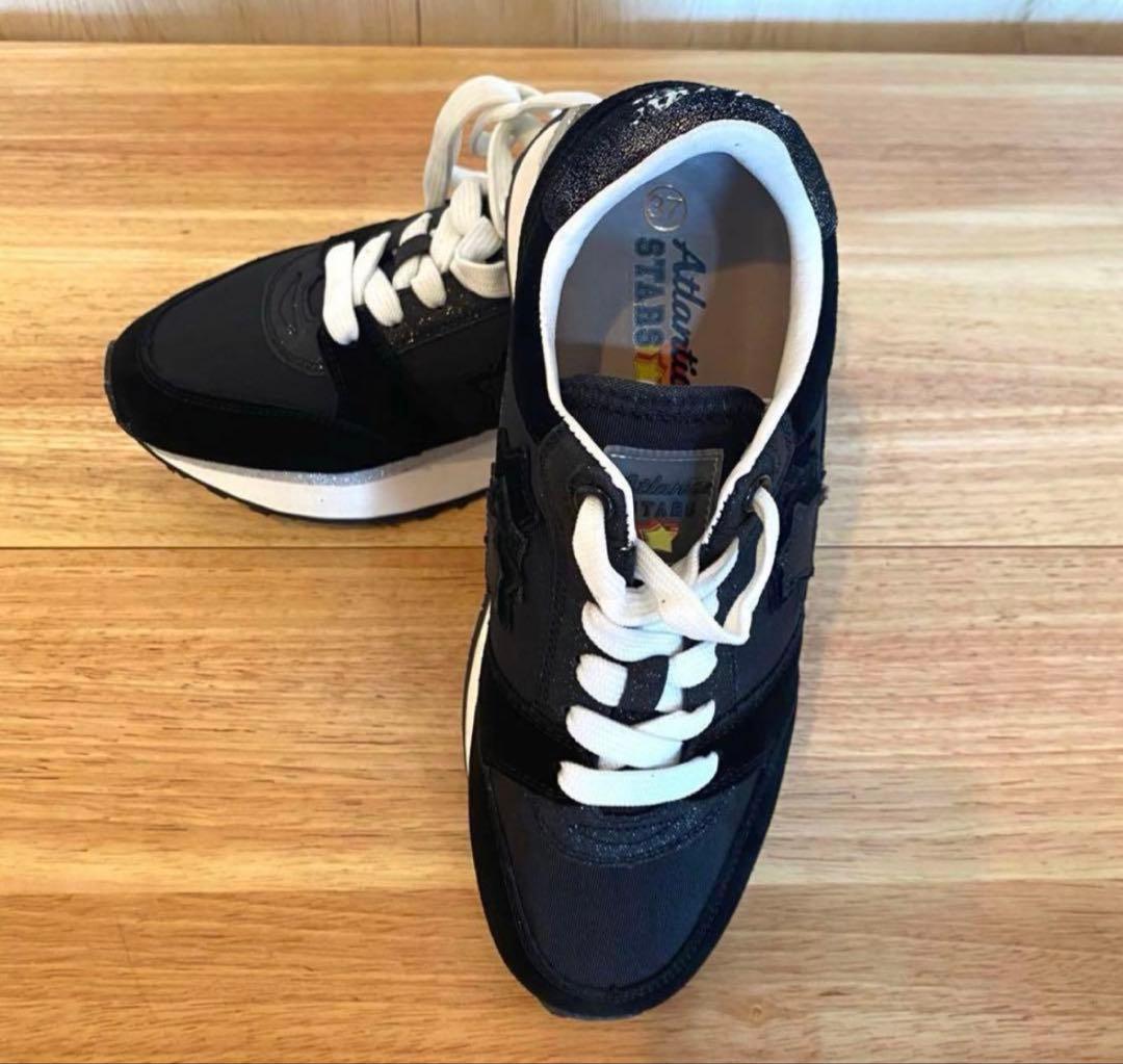 アトランティックスターズ TEACH 厚底 ブラック EU38 新品 箱付き