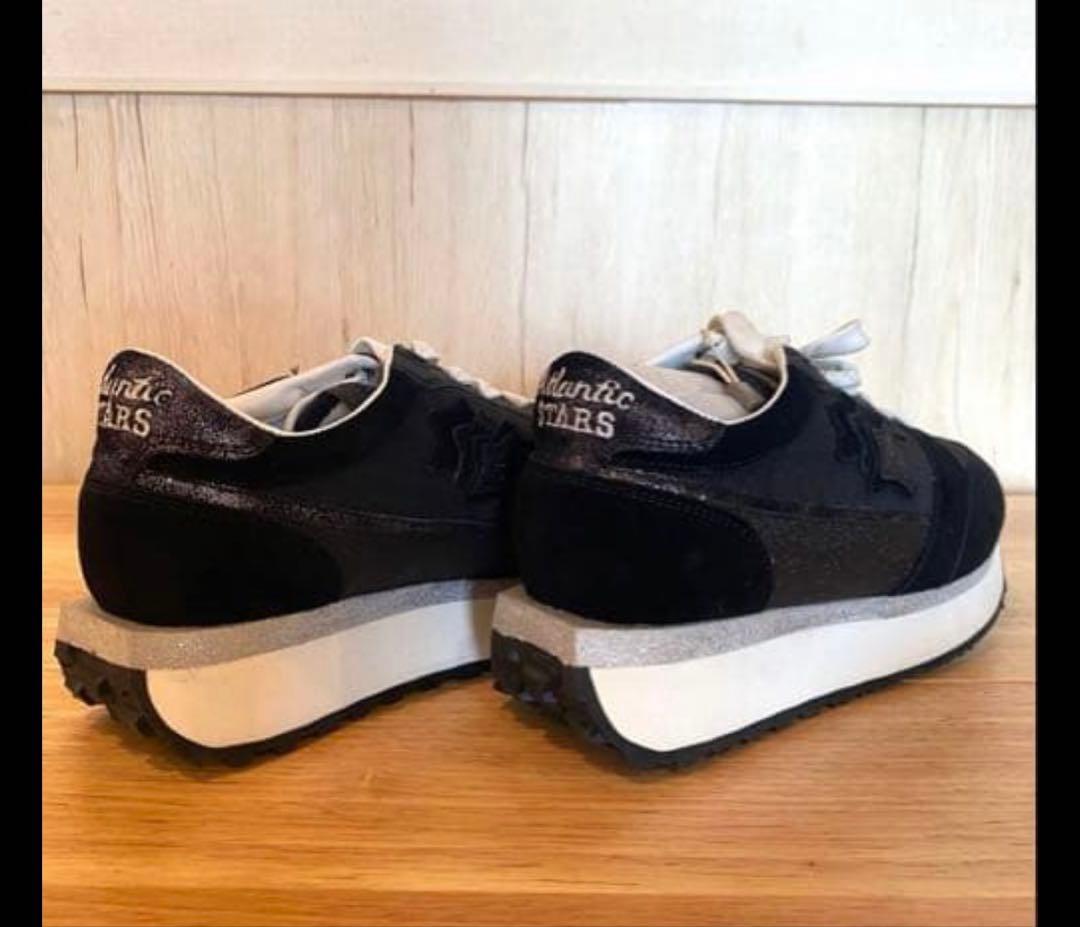 アトランティックスターズ TEACH 厚底 ブラック EU38 新品 箱付き
