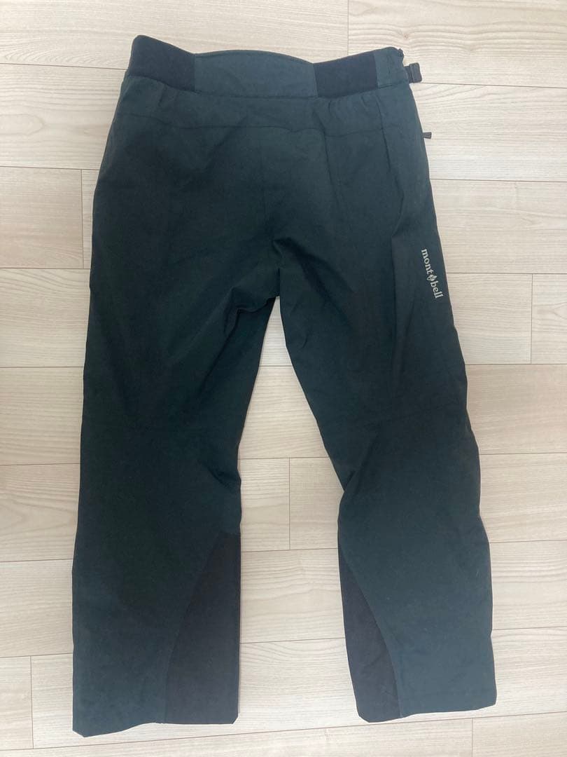 モンベル　mont-bell スキー、スノボウェア　上下　ブラック　Lサイズ