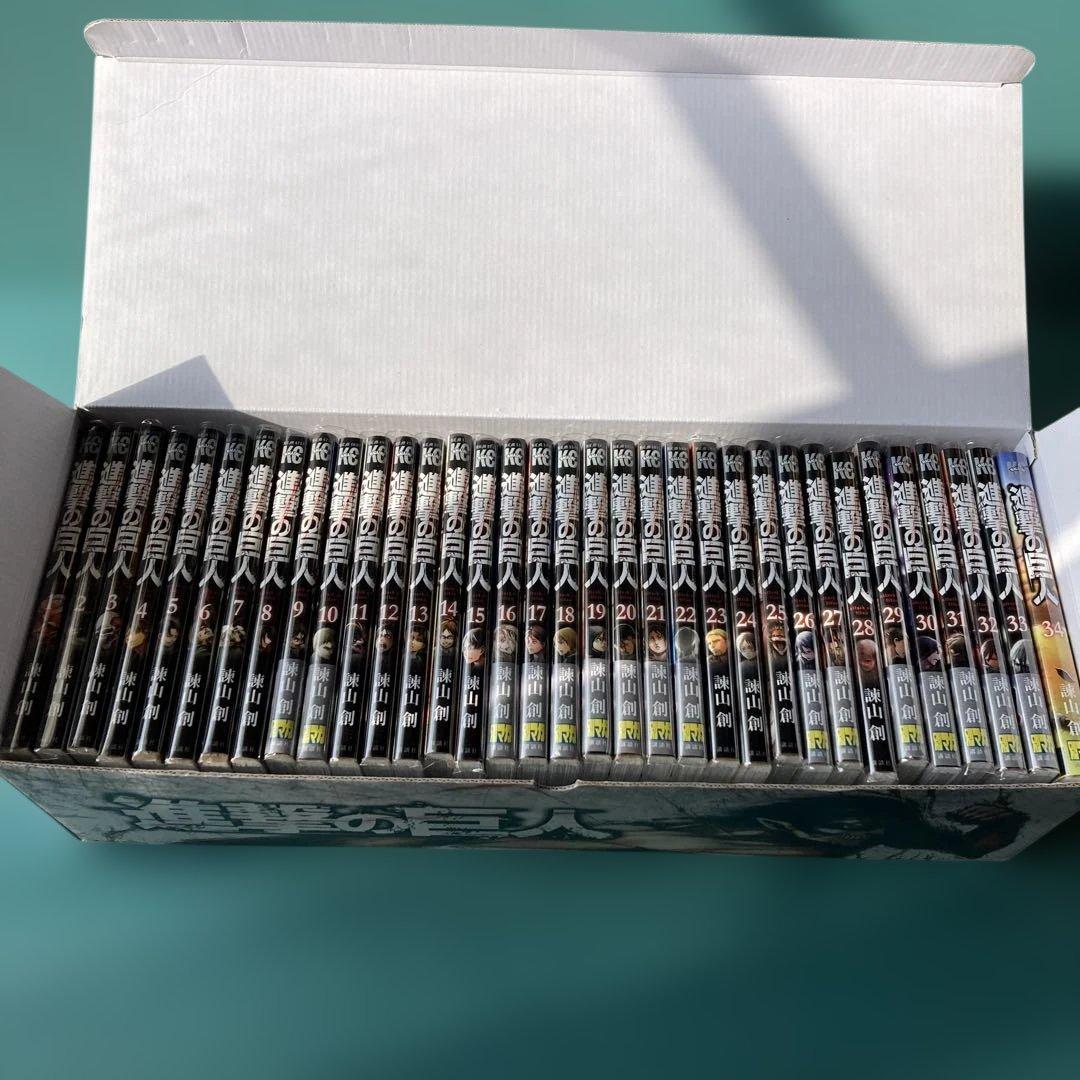 進撃の巨人　全巻　BOX