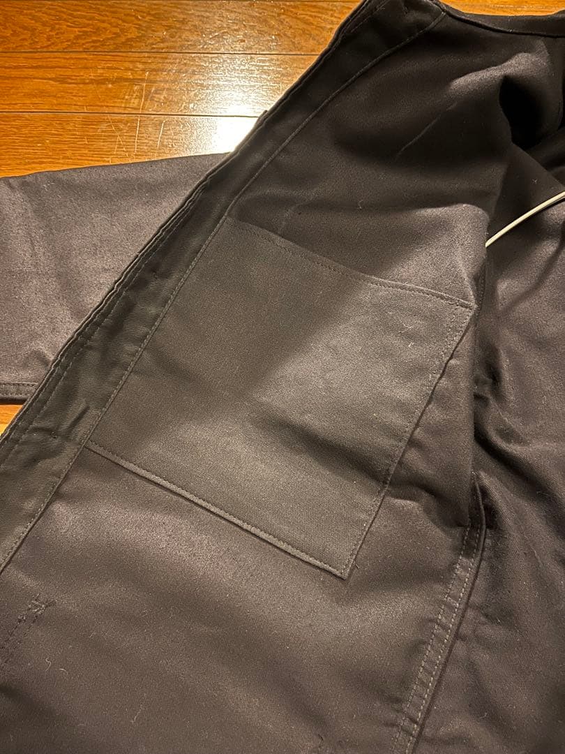 ブラック モールスキン 60s〜70s デッドストック ユーロヴィンテージ