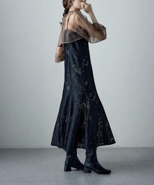 美品 etoll. エトル ボレロ キャミドレス M パーティー お呼ばれ