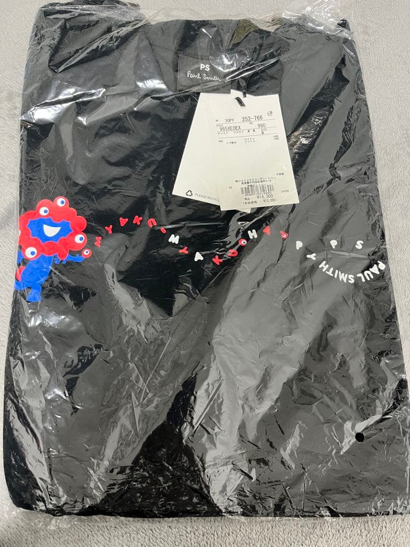 【新品】Paul Smith×ミャクミャク　Tシャツ　黒　Ｍサイズ（限定品）