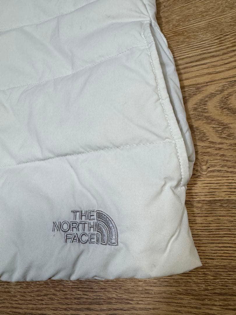 ノースフェイス ダウン ベスト L レディース 白