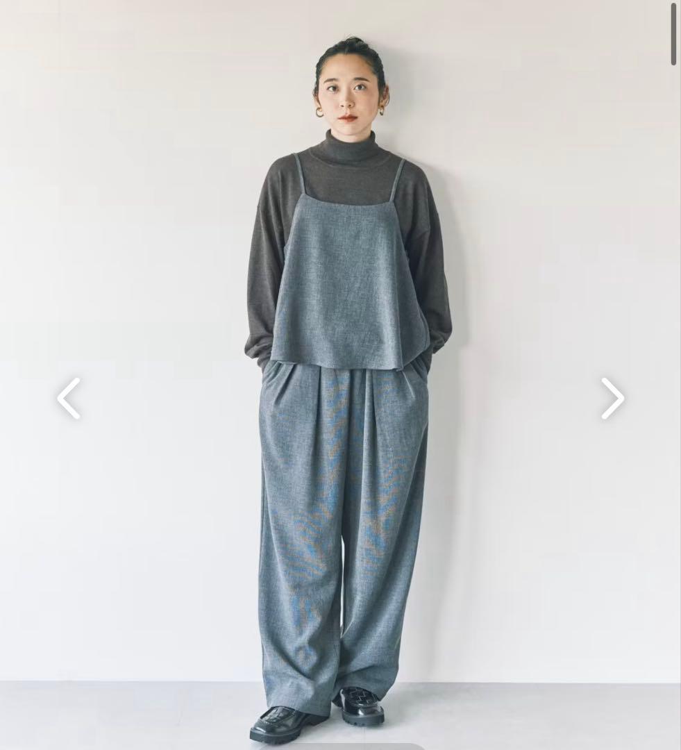 北欧暮らしの道具店　オンオフ頼れる大人のためのキャミソールセットアップ