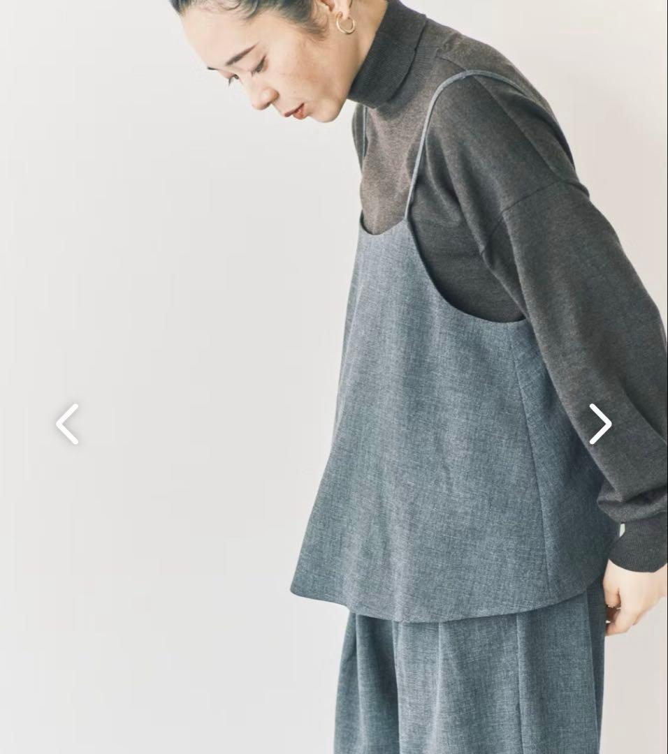 北欧暮らしの道具店　オンオフ頼れる大人のためのキャミソールセットアップ