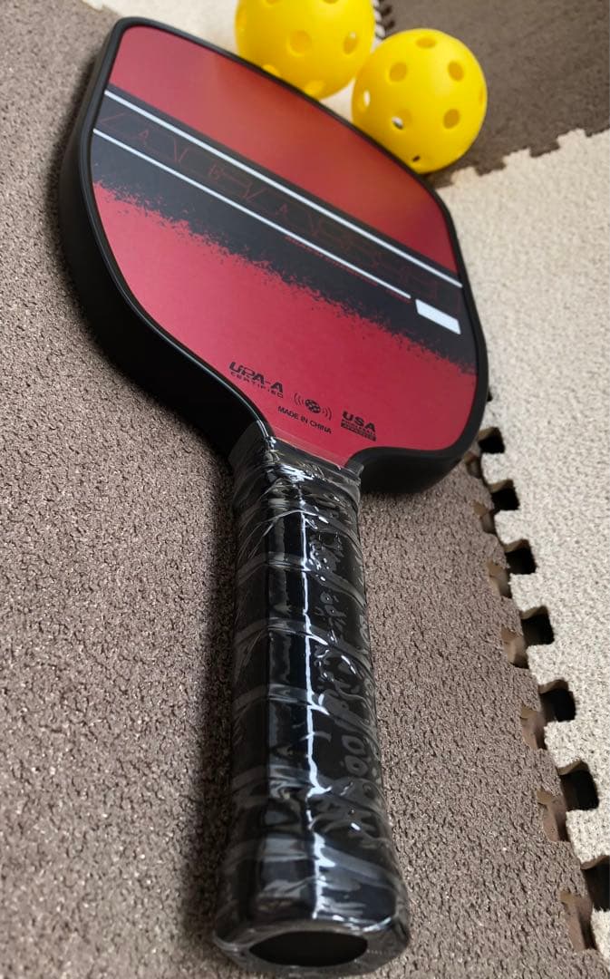 新品！！　アガシ チャンピオン 16mm ピックルボール　パドル　230g