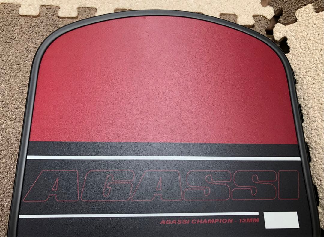 新品！！　アガシ チャンピオン 16mm ピックルボール　パドル　230g