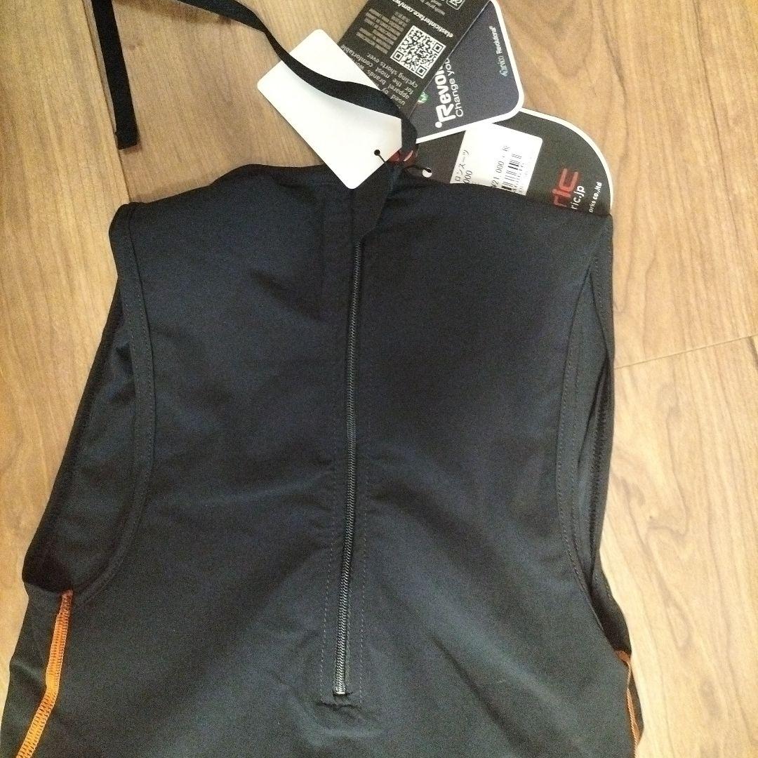 新品 メンズM レリック RERIC トライアスロン レース スーツ 黒オレンジ