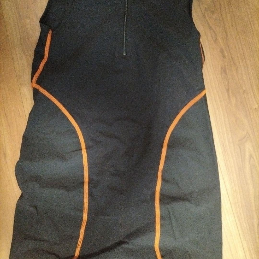 新品 メンズM レリック RERIC トライアスロン レース スーツ 黒オレンジ