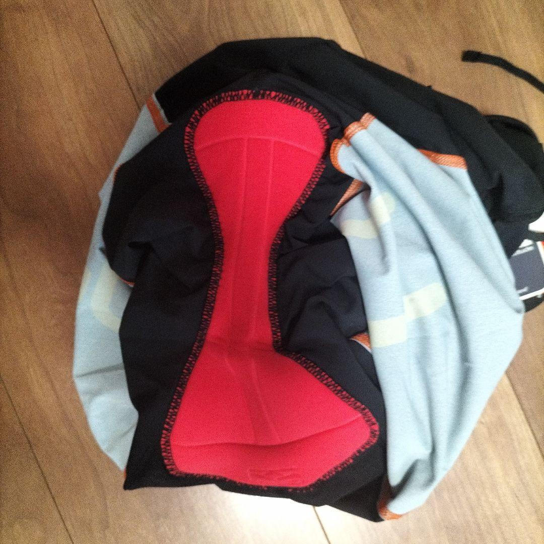 新品 メンズM レリック RERIC トライアスロン レース スーツ 黒オレンジ