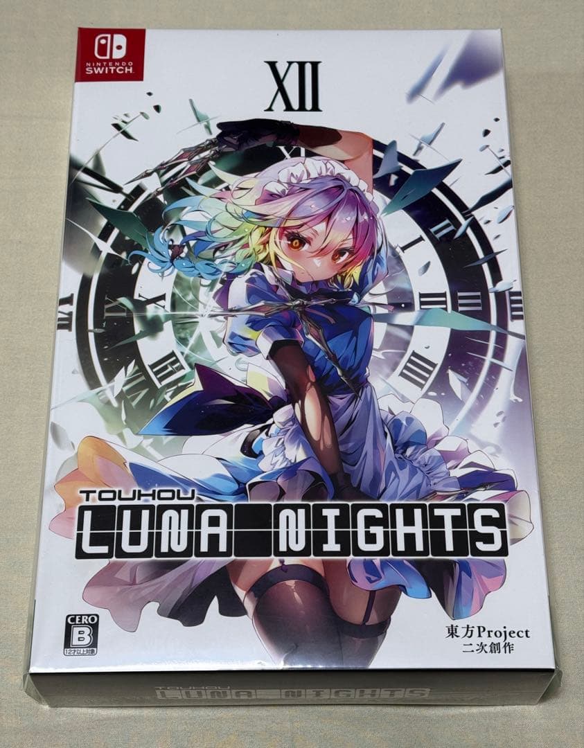 東方LUNA NIGHTS Switchデラックス版 限定A4ファイングラフ付き