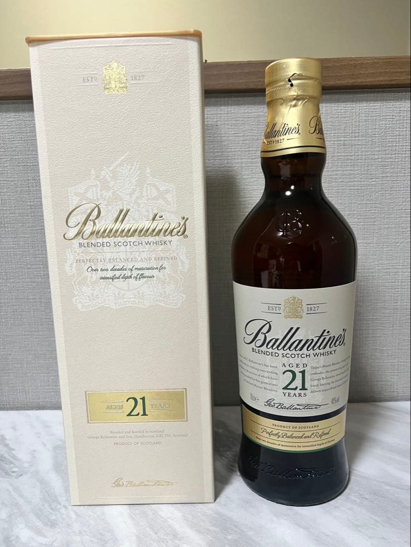 う*に様 バランタイン 21年 ブレンデッド スコッチ ウイスキー