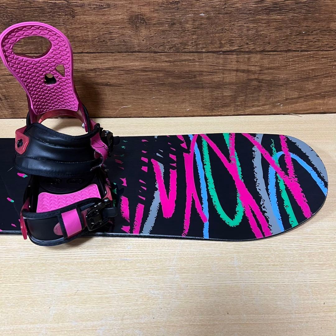 SWIVEL　RIDE レディース スノーボード3点セット　142cm かわいい