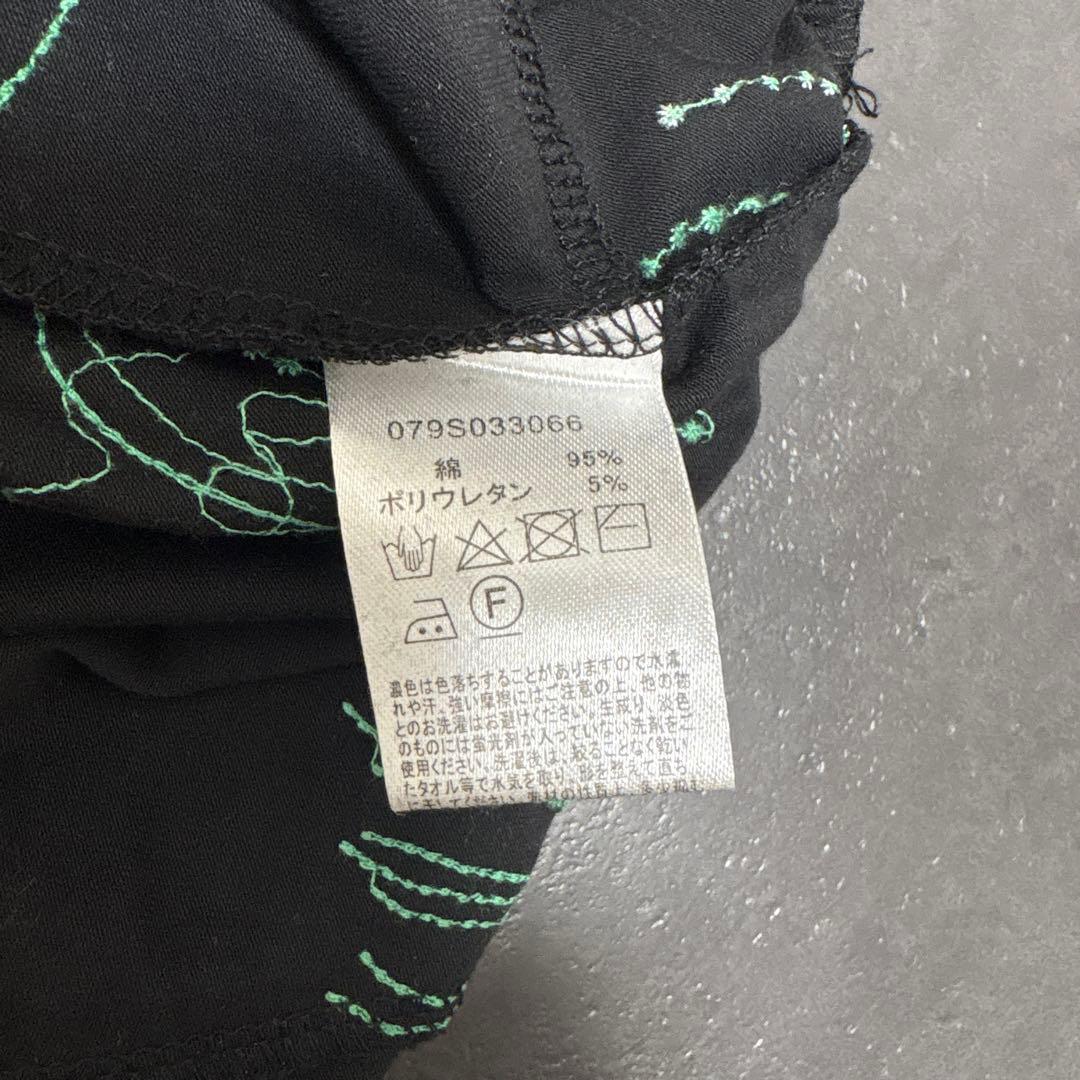 未使用品 marblesud パンツ　刺繍　クラゲ