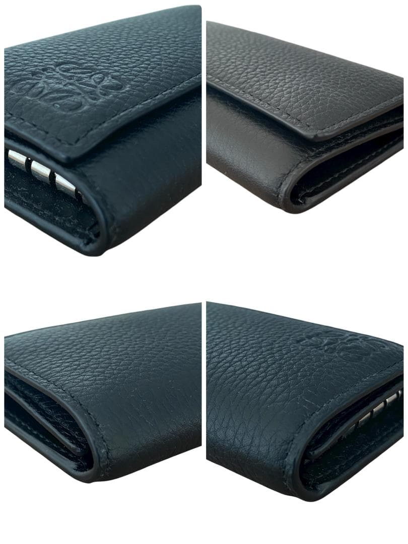 美品　LOEWE　ロエベ　キーケース　6連フック　ブラック