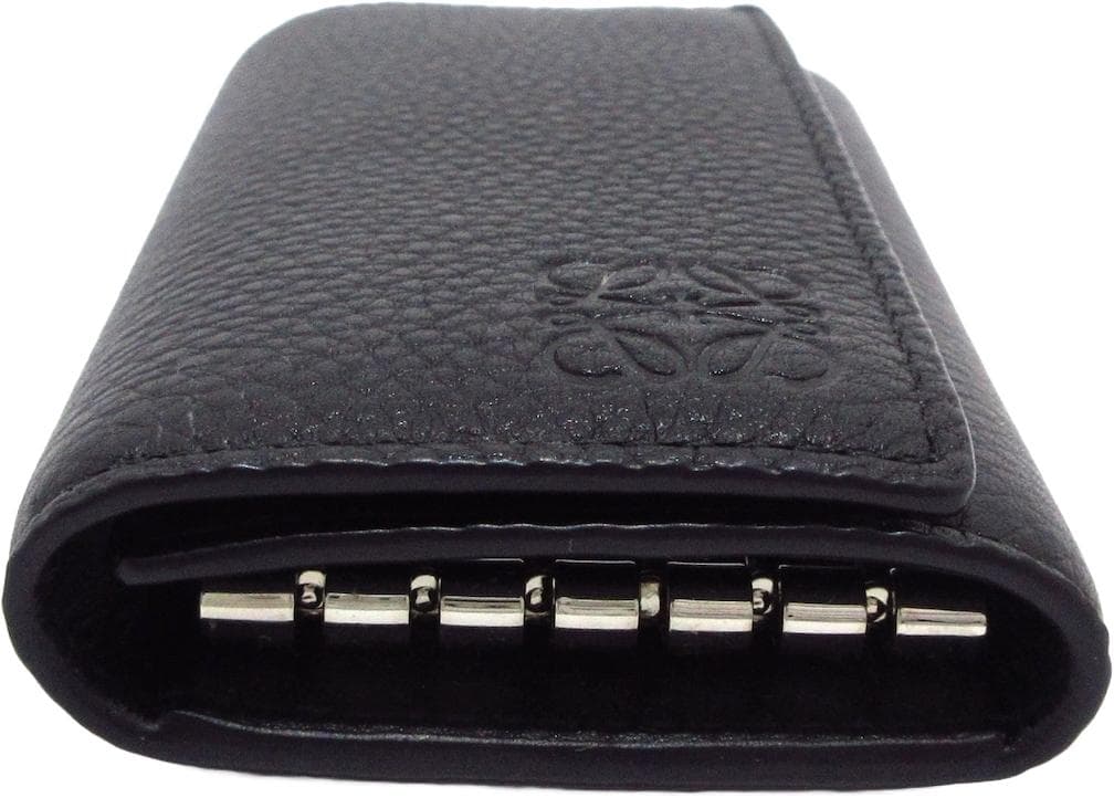 美品　LOEWE　ロエベ　キーケース　6連フック　ブラック