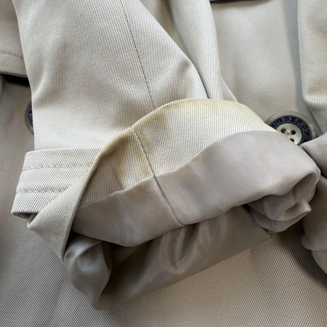 バーバリーブルーレーベル　トレンチコート　ノバチェック　ベルト付き