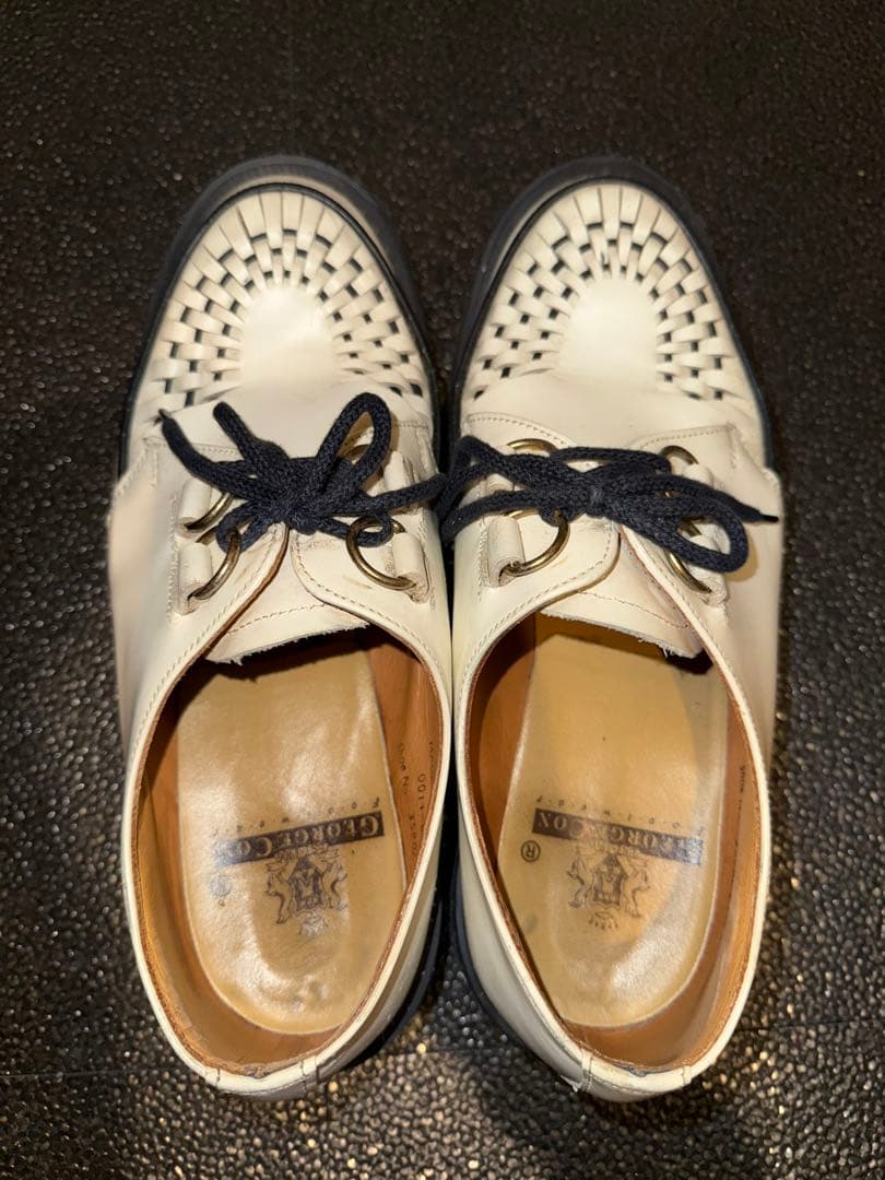 E COX ジョージコックス ラバーソール