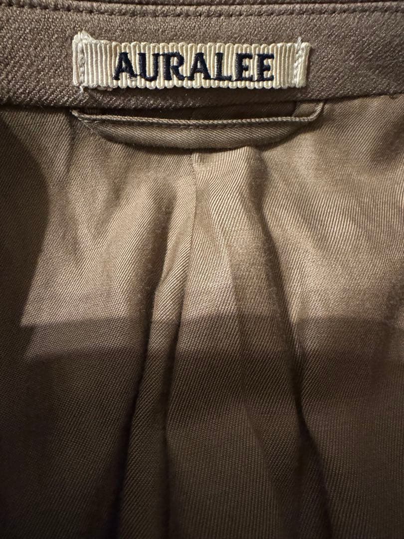 AURALEE ベージュ コート　3