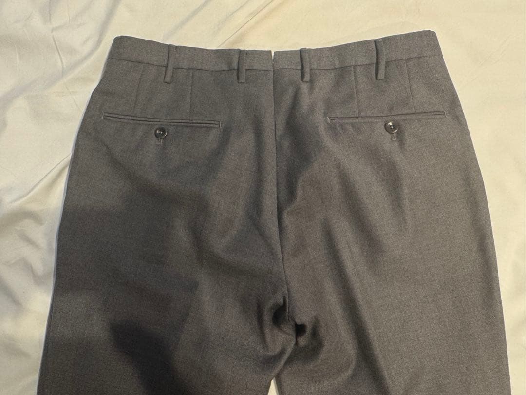 【美品】INCOTEX ウールスラックス 48