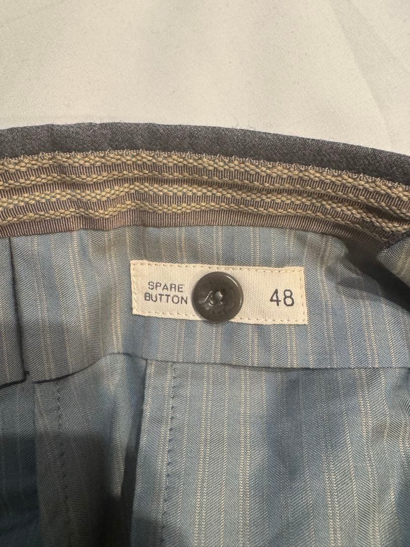 【美品】INCOTEX ウールスラックス 48