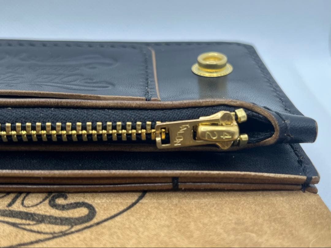 トラッカーウォレット TW-05 MARYAM社 ホースバット フラワースタッズ