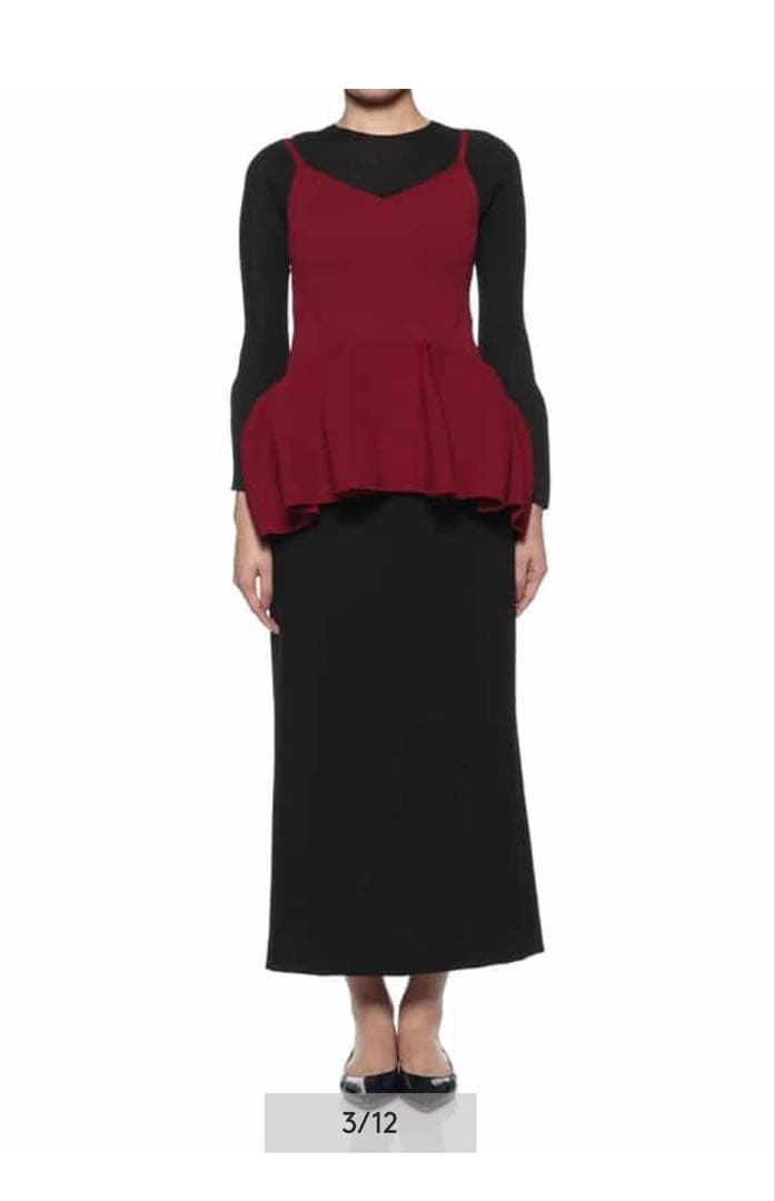 CFCL POTTERY CAMISOLE TOP キャミソール レッド