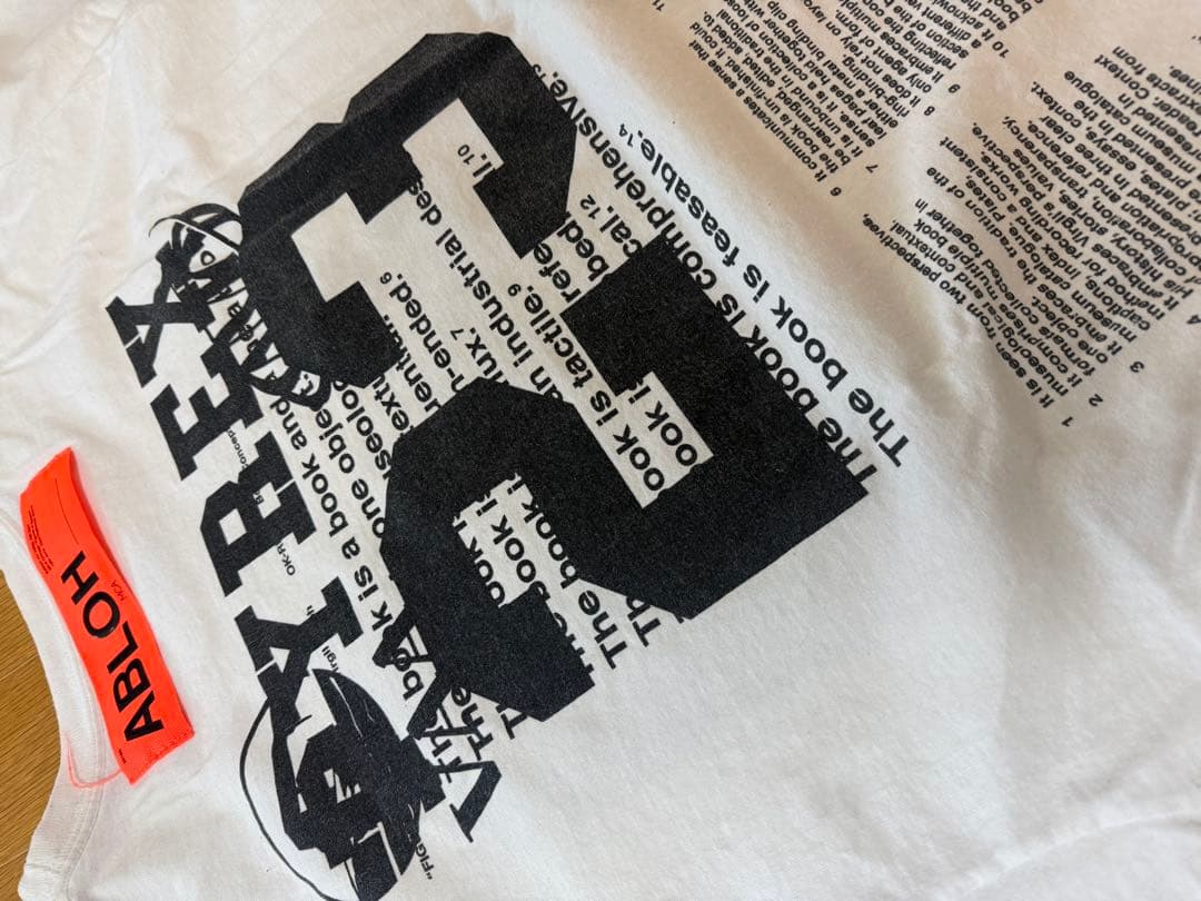 pyrex vision ヴァージルアブロー×champion Tシャツ