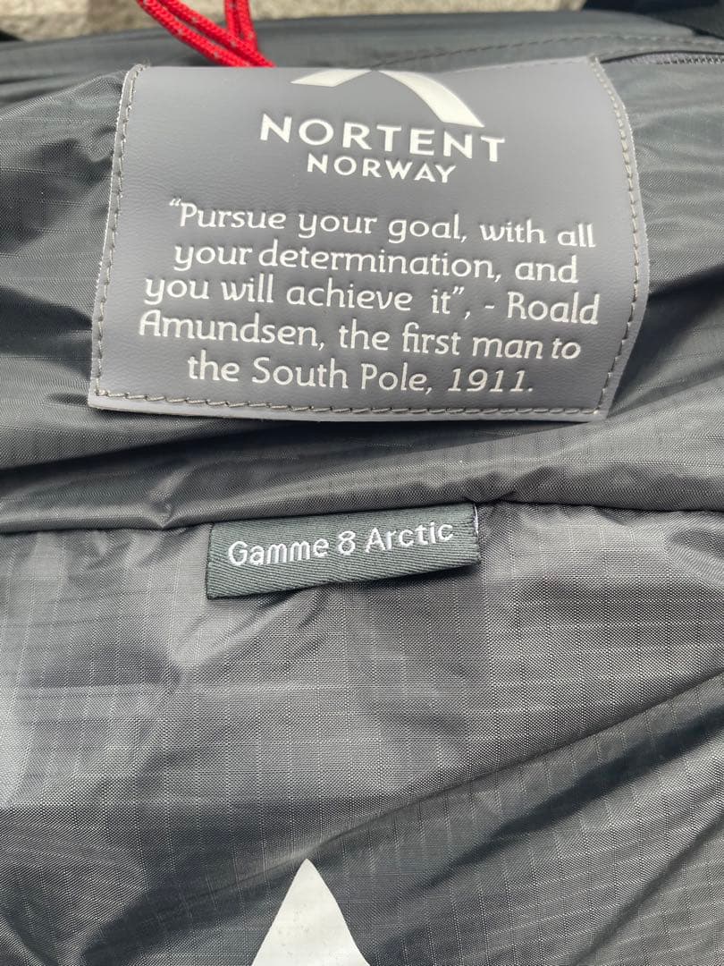 ノルテント　ギャム8 アークティック　同系色ogawaリペアシート付き