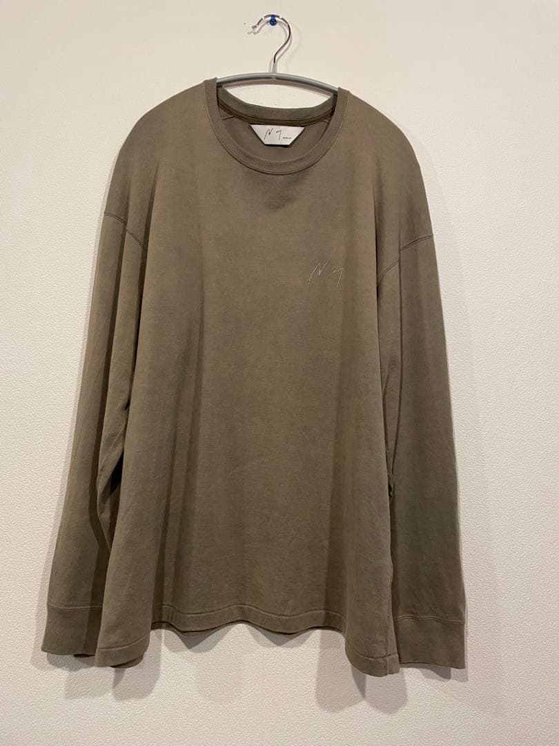 ANCELLM アンセルム UNEVENNESS LS T-SHIRT